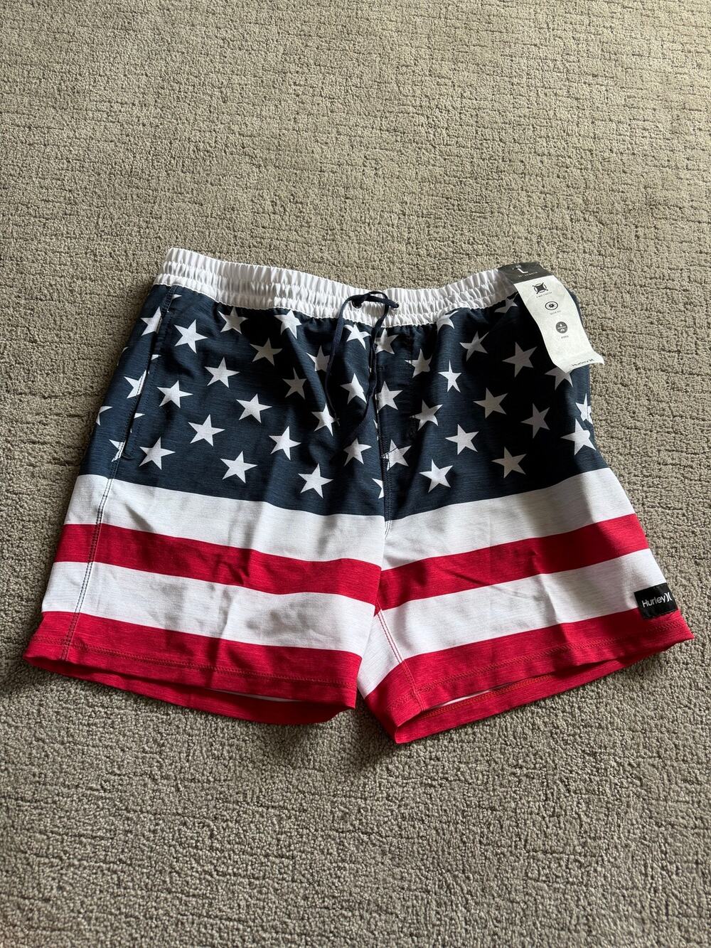 Hurley Epic Patriot Volley swim shorts - Picture 2 of 6